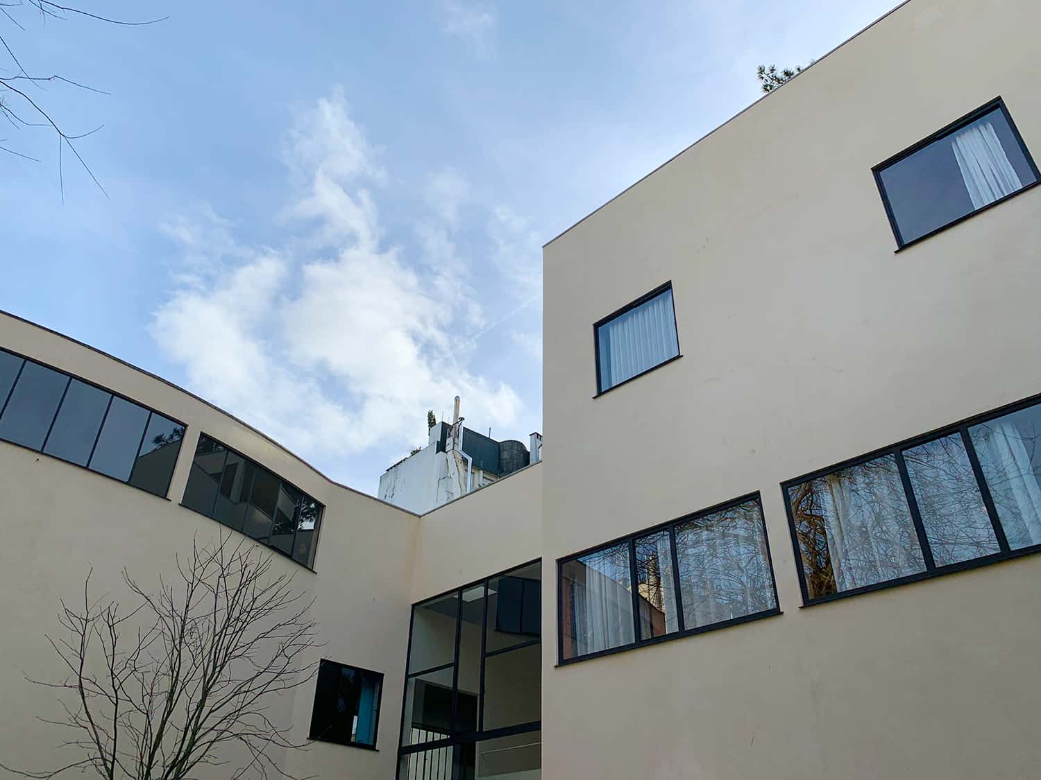 Visite Maison La Roche - Le Corbusier - Façade
